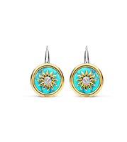Orecchini Ti Sento Milano Donna in Argento Turchese 7971TQ - 7971TQ